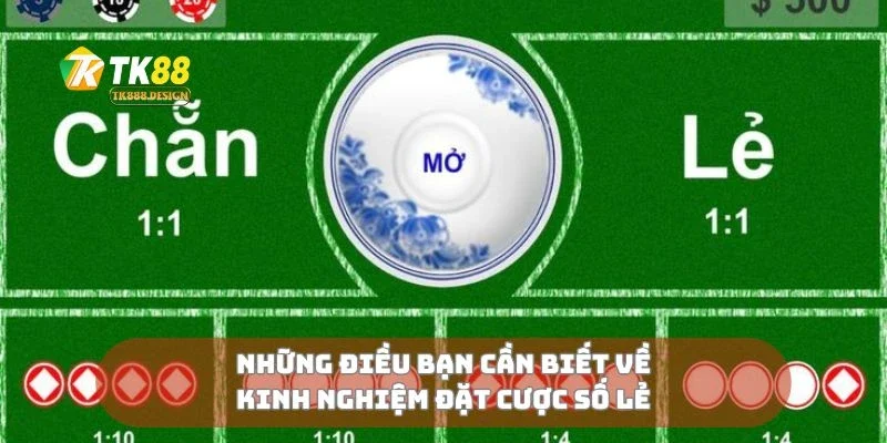 Kinh Nghiệm Đặt Cược Số Lẻ Để Dễ Thắng Trong Cá Cược 1 Những điều bạn cần biết về kinh nghiệm đặt cược số lẻ